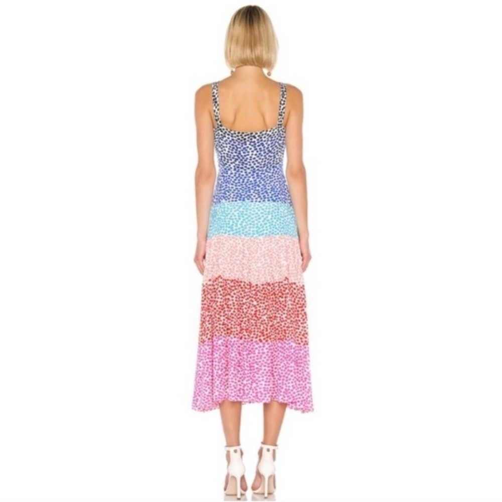 Saloni Rainbow Ombré Gradient Karen Dress - Picture 2 of 6